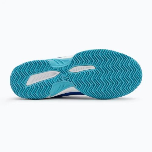 Mizuno Break Shot 4 CC обувки за тенис mugen blue/ white/ river blue