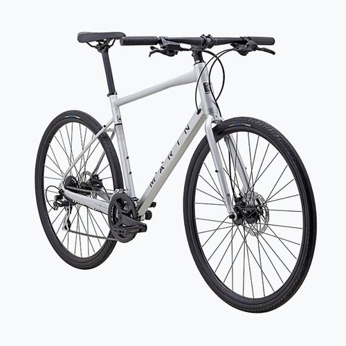 Мъжки кросов велосипед Marin Fairfax 2 700C гланц сребро/черно