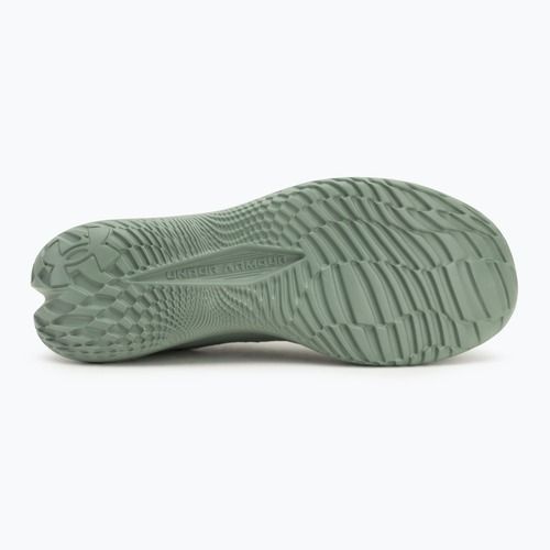 Under Armour Velociti 4 silica green/silica green/metallic silver мъжки обувки за бягане
