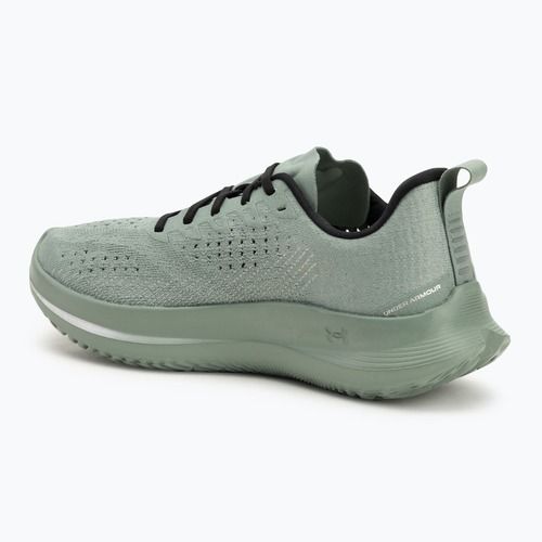 Under Armour Velociti 4 silica green/silica green/metallic silver мъжки обувки за бягане