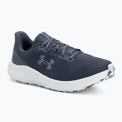 Under Armour Charged Pursuit 4 дамски обувки за бягане downpour gray/downpour gray/metallic gravel