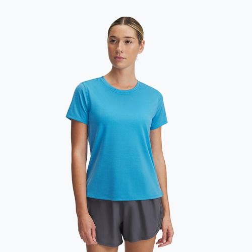 Under Armour Launch дамска тениска за бягане, ефирно синя/отразителна