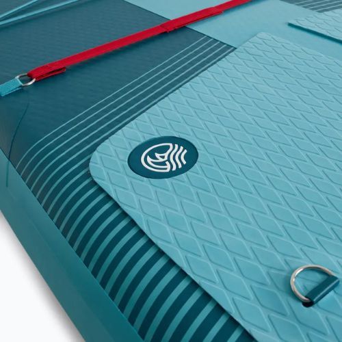 Комплект надуваема дъска SUP Compact 11'0" синя