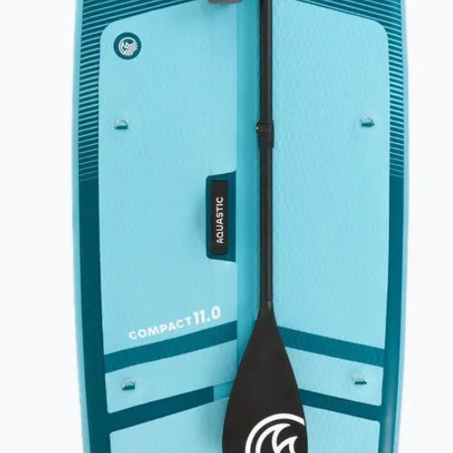 Комплект надуваема дъска SUP Compact 11'0" синя