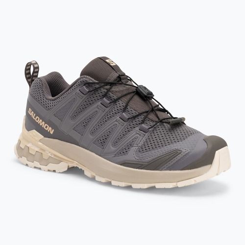 Salomon XA Pro 3D V9 дамски обувки за бягане слива китен/оксфорд тен/нежна праскова
