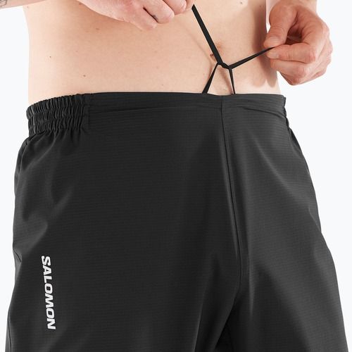 Мъжки панталони за бягане Salomon Bonatti Trail deep black