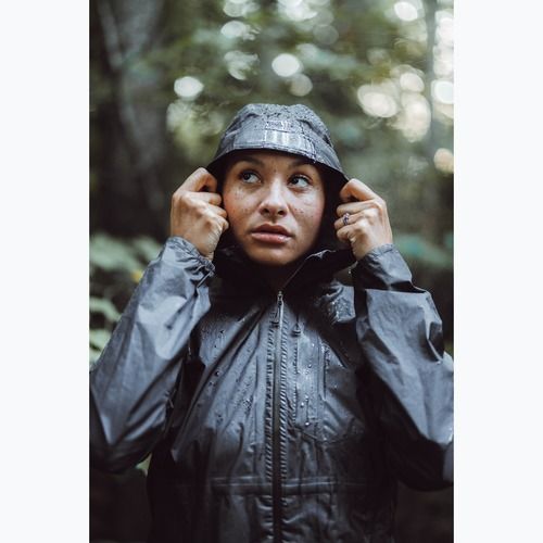 Дамско яке за бягане Salomon Bonatti Waterproof deep black