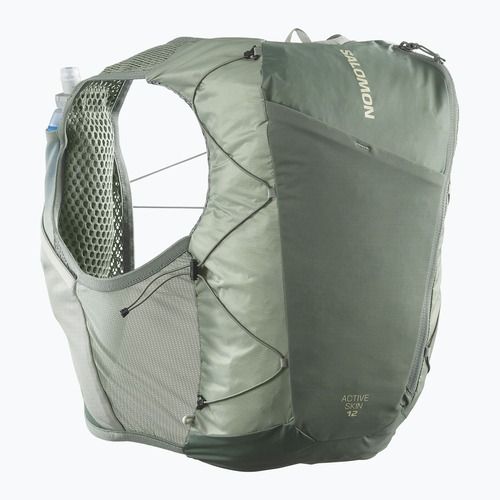 Salomon Active Skin 12 Комплект жилетка за бягане лавров венец/подложка за лилии/измиване на алое
