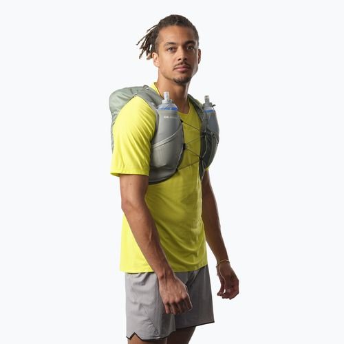 Salomon Active Skin 8 Комплект жилетка за бягане лавров венец/подложка за лилии/измиване на алое