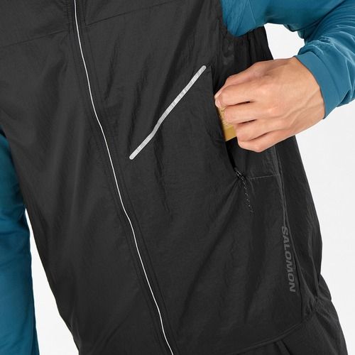 Salomon Sense Aero Wind мъжки маратонки без ръкави deep black