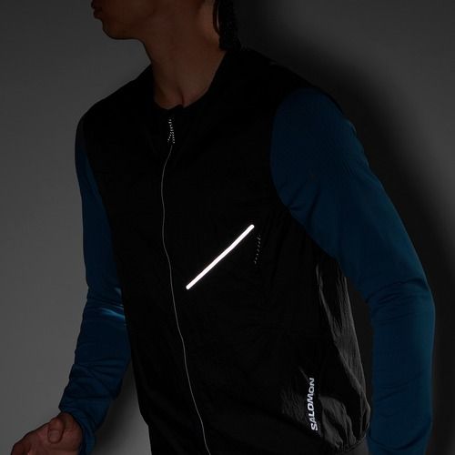 Salomon Sense Aero Wind мъжки маратонки без ръкави deep black
