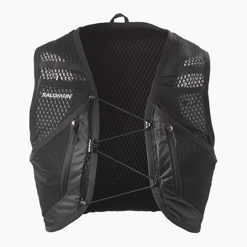 Salomon Active Skin 12 No Flasks жилетка за бягане черна/метална