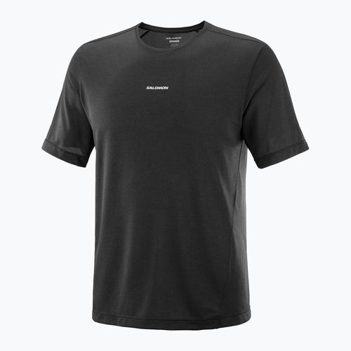 Мъжка тениска за бягане Salomon SHAKEout Core deep black