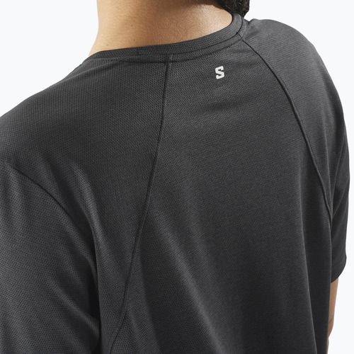 Дамска тениска за бягане Salomon SHAKEout Core deep black