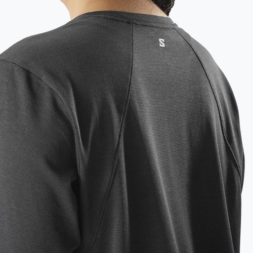 Дълъг ръкав за бягане за жени Salomon SHAKEout Core deep black