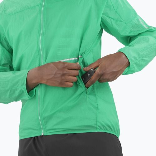 Мъжко яке за бягане Salomon Sense Aero Wind parakeet