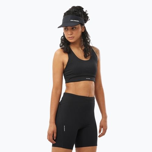 Сутиен за тренировка Salomon SHAKEout Core deep black