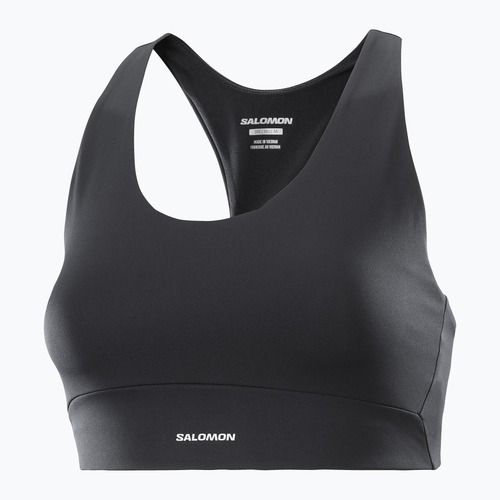 Сутиен за тренировка Salomon SHAKEout Core deep black