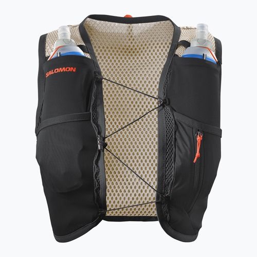 Дамска жилетка за бягане Salomon Active Skin 4 Set emerglow/black