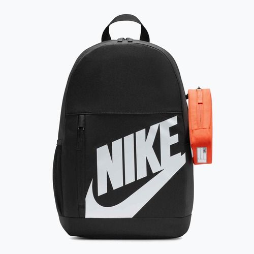 Тренировъчна раница Nike Elemental Shoebox 20 л черна/оранжева/бяла