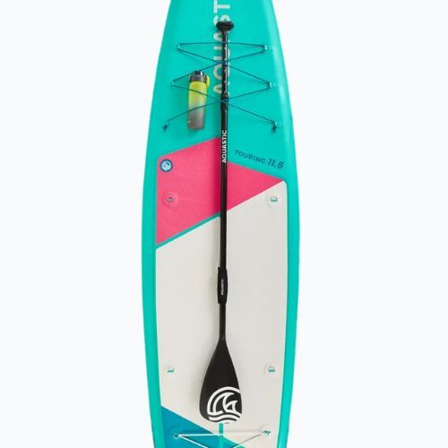SUP AQUASTIC Туристическа дъска 11'6" зелена