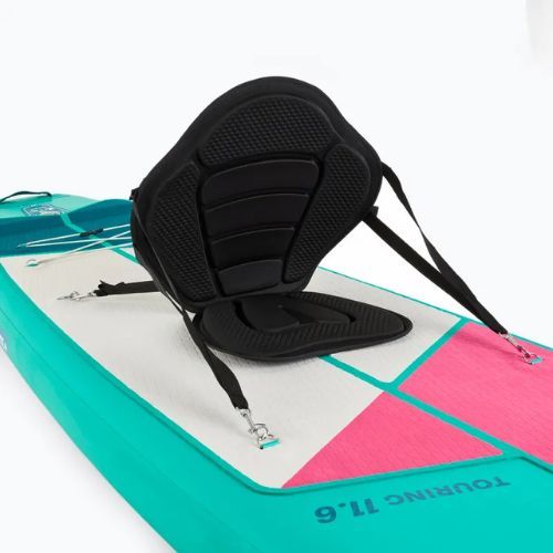 Комплект надуваема дъска SUP AQUASTIC Touring 11'6" green