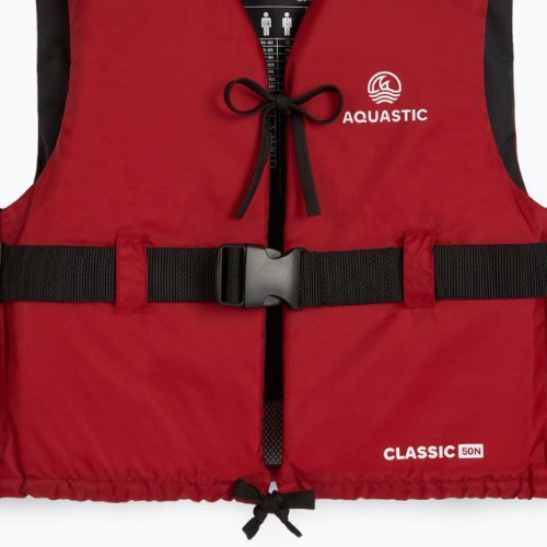 AQUASTIC Classic 50N червена жилетка за спускане