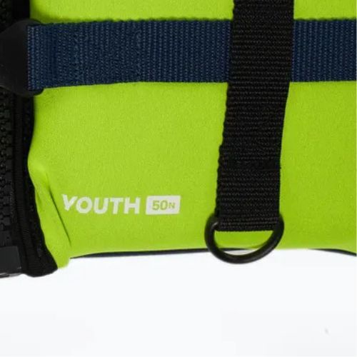 AQUASTIC Youth 50N зелена детска предпазна жилетка