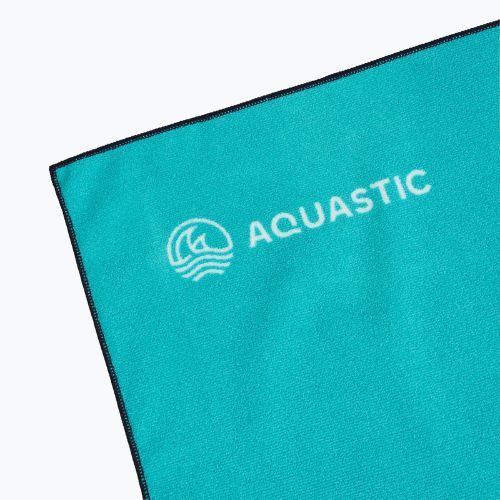 AQUASTIC Вълнообразна синя/зелена кърпа