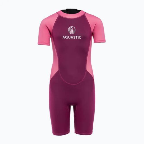 Детска пяна за плуване AQUASTIC Wavey Jrg 2 mm розова