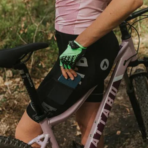 Дамски шорти ATTABO Kirun Pro WMNS Bib Cargo black