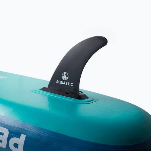 Комплект надуваема дъска SUP AQUASTIC Touring Pro 14'0" dark blue