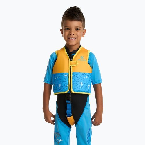 Детска спасителна жилетка AQUASTIC Junior blue