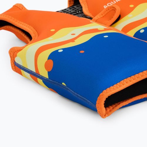 Спасителна жилетка AQUASTIC Junior orange/blue
