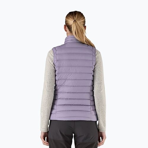 Дамски пуловер Patagonia Down Sweater concrete purple