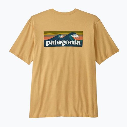 Мъжки тениски Patagonia Boardshort Logo Pocket Responsibili beeswax tan