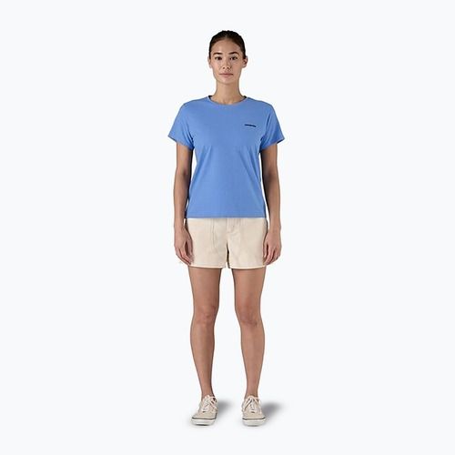 Дамска тениска Patagonia P-6 Logo Responsibili-Tee abundant blue