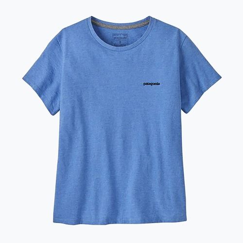 Дамска тениска Patagonia P-6 Logo Responsibili-Tee abundant blue