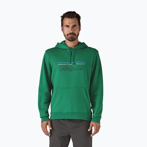 Patagonia P-6 Лого суитшърт Uprisal p-6 outline/heartleaf green