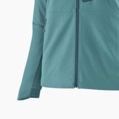 Дамско софтшел яке Patagonia R1 CrossStrata Hoody wetland blue