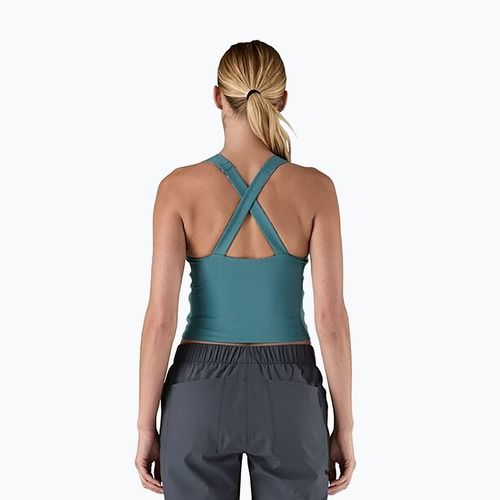 Дамска тениска Patagonia Reversible Tank wetland blue trekking