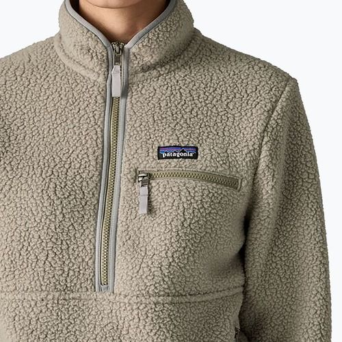 Дамски поларен суитшърт Patagonia Retro Pile Marsupial river rock green