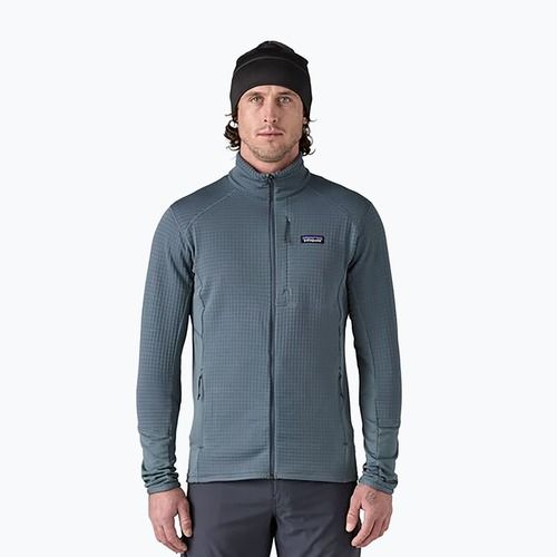 Мъжки суитшърт Patagonia R1 Hybrid utility blue fleece