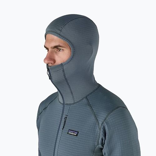 Мъжко софтшел яке Patagonia R1 Hybrid Pullover utility blue