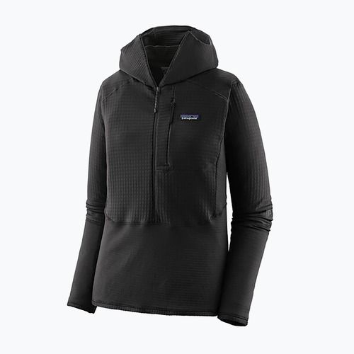 Дамско софтшел яке Patagonia R1 Hybrid Pullover Hoody black