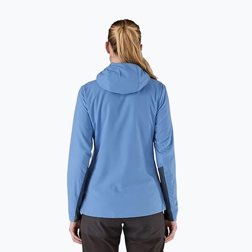 Дамско хибридно яке Patagonia Nano-Air Ultralight с пълноцип Hoody в цвят abundant blue