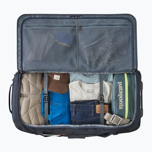 Patagonia Black Hole Wheeled Duffel 100 l smolder blue пътна чанта