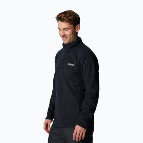 Мъжки суитшърт Steens Mountain Half Snap на Columbia, черен