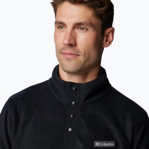 Мъжки суитшърт Steens Mountain Half Snap на Columbia, черен