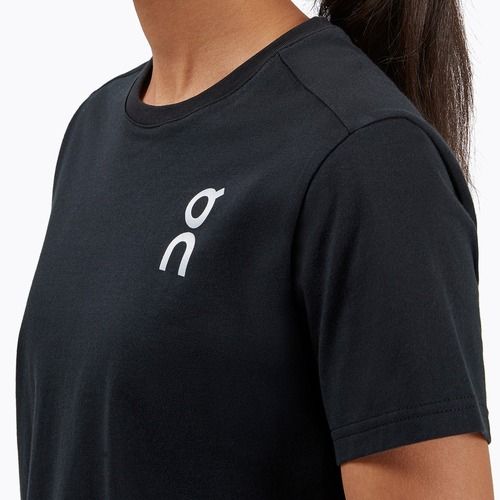 Дамска тениска за бягане On Graphic-T black